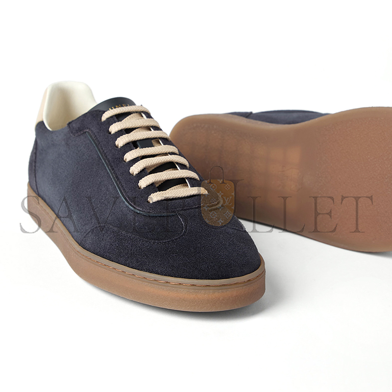 BRUNELLO CUCINELLI WASHED SUEDE SNEAKERS 252MZUSGGJ336
